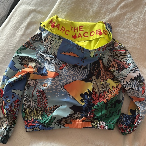 The Mark Jacobs kids hooded windbreaker sz 6 - Picture 3 of 6